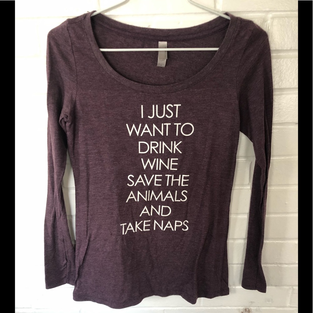 NWOT Graphic Long Sleeve Tee size small